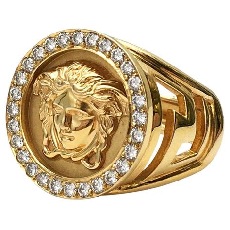 versace ring men's silver|Versace men's rings for sale.